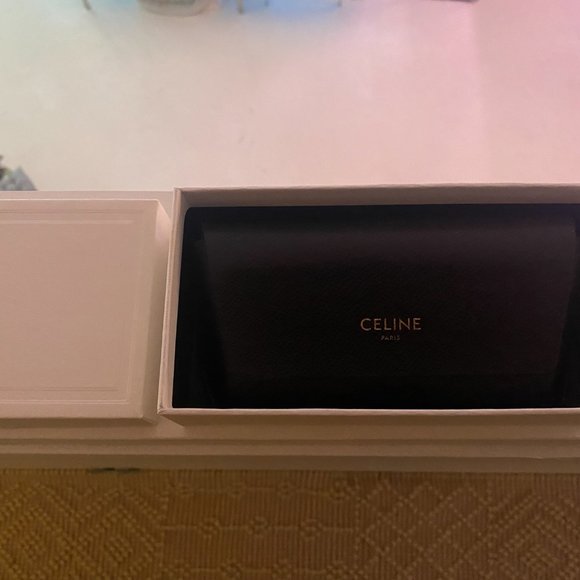 Celine Round Frame Acetate Sunglasses - Picture 10 of 12